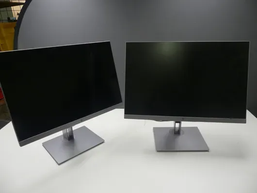 2 monitores hp