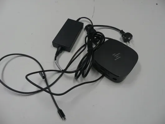 hp - docking station USB-C, con alimentatore e cavo
