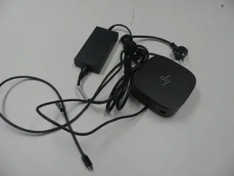 hp - docking station USB-C, con alimentatore e cavo