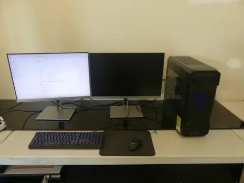 Set PC da gaming con 2 monitor