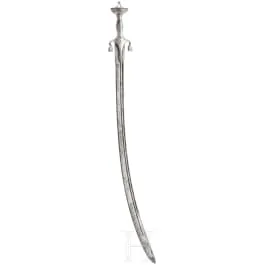 Pulwar mit Solinger Klinge, Afghanistan, 17. Jhdt. und später
