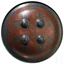 Scudo da pugno, India, Lahore, XIX sec.