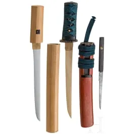 Tanto met Shirasaya, Japan, einde Edo-periode