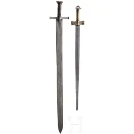 Épée des Touaregs (Takouba) et une Kaskara, Niger et Soudan, vers 1900