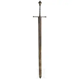 Spada di giustizia con lama incisa e iscrizione magica, tedesca, XVI–XVII sec.