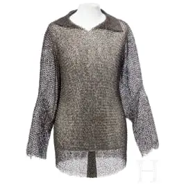 Camicia di maglia di ferro per fanti, tedesca, prima metà del XVI secolo