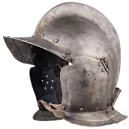 Hladká uzavřená přilba, německá, kolem 1580