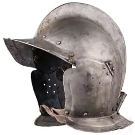 Hladká uzavřená přilba, německá, kolem 1580