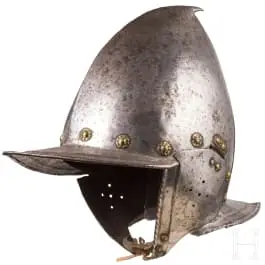Uzavřená přilba, Itálie, kolem 1590