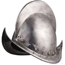 Leštěný morion, jižní Německo, kolem 1590