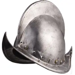Leštěný morion, jižní Německo, kolem 1590