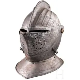 Elmo da corazziere, Francia, circa 1600