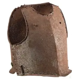 Těžký kavaleristický kyrys, německý, kolem 1700