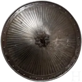 Rondache maximilienne, style vers 1530/40, historicisme, vers 1900