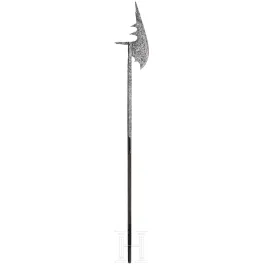 Kasnogotična helebarda, južnonjemačka, oko 1490/1500