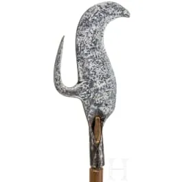 War halberd, Italy or Switzerland, 15th/16th century