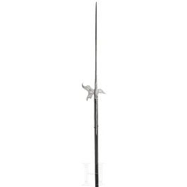 Alabarda stiriana con lama curva, Austria, circa 1590