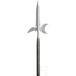Partisaan-halberd, Duits, 2e helft 17e eeuw