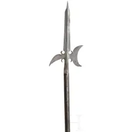 Halberd, Duits, rond 1700