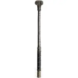 Lichte strijdknots met zilverbeslag, Hongarije circa 1600
