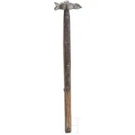 Martello da cavaliere tardo gotico in stile XV sec., replica moderna