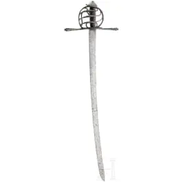 Sciabola con guardia a cesto, Austria, ultimo quarto del XVI secolo