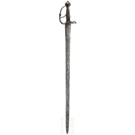 Épée de campagne, allemande, vers 1640