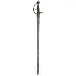 Épée de campagne, allemande, vers 1640