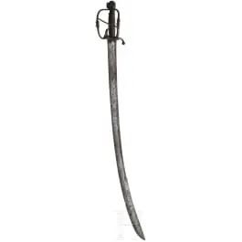 Sabre de campagne avec pommeau à tête de lion, Allemagne du Sud ou Suisse, vers 1650