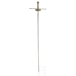 Rapière à cloche ciselée au fer, Pays-Bas/Flandre, milieu du 17e siècle