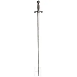 Épée de ville à incrustations d'argent, allemande, datée 1664