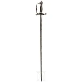 Polní kord s leptanou čepelí, německý, kolem 1660/70