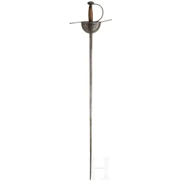 Spada con guardia a campana e lama di Solingen, Italia, circa 1670