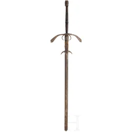 Spada a due mani in stile circa 1600, tedesca, circa 1900