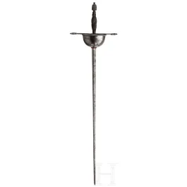 Cup-hilt rapier in late 17th century style, Spain, circa 1900
