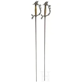 Due fioretti decorativi, tedeschi, circa 1900