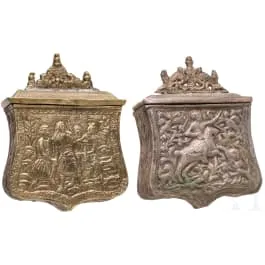 Due cartucciere, balcanico-turche, XIX sec.