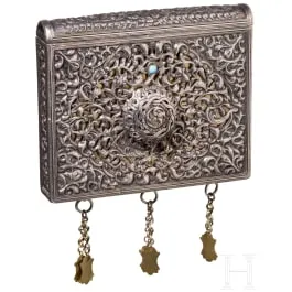 Cartucciera in argento, balcanico-turca, circa 1900