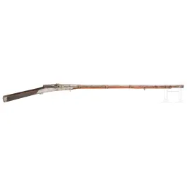 Fitiljna puška (toradar), Indija, oko 1800.