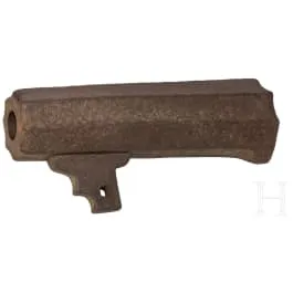 Eisernes Geschützrohr einer Legbüchse, deutsch, 1. Hälfte 16. Jhdt.