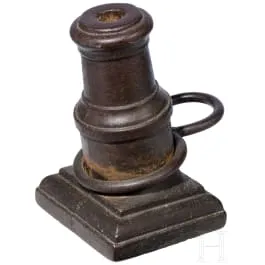 Velký litinový moždíř, německý, 17./18. století