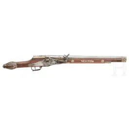 Pistola de rueda sajona, fabricación de coleccionista al estilo de hacia 1610