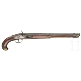 Pistolet à silex, Wastl, allemand, vers 1780