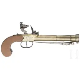 Kremenjača terzerol s tromblon cijevi i opružnim bajunetom, Birmingham, oko 1800.