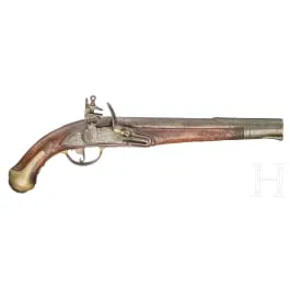 1800 tarzı oryantalist çakmaklı tabanca, İtalya(?), 20. yy.
