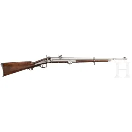 Hinterlader-Perkussionsgewehr System L. Ghaye, Jh. Montigny in Brüssel, circa 1850