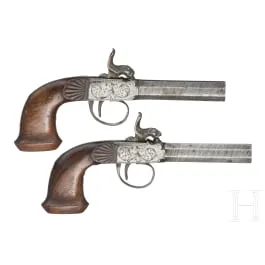 Par kapislijskih terzerola, njemački, oko 1840.
