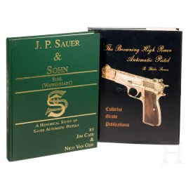Due libri specialistici: "The Browning High Power"; "J.P. Sauer & Sohn"
