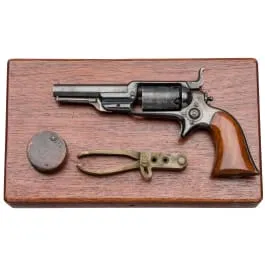 Colt Mod. 1855 Sidehammer, circa 1860, in cassetta