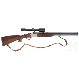 Fucile da caccia con canne sovrapposte Blaser, con ottica Zeiss